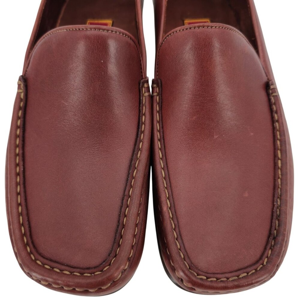 Vintage NEW Cole Haan Country Dress Shoes Womens 8B Brown Leather Slip-on Loafer - Picture 2 of 15